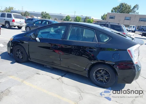 2011 Toyota Prius Three из США, поврежденный, VIN JTDKN3DU2B0309741
